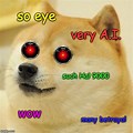 Doge Head Robot Meme