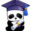 Drawing Panda Bear Graduation Hat