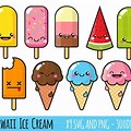 Drawings of Kawaii Ice Cream
