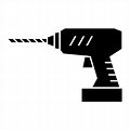 Drill Black and White Logo