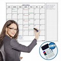 Dry Erase Calendar Planner