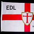 EDL Flag Transparent