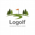 Eagle Fishing Golf Logo