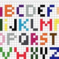 Eboy Pixel Art Alphabet