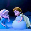 Elsa and Anna Little Kids