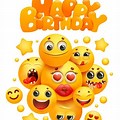 Emoji Happy Birthday Card