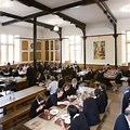 England Boarding School Dining Hall