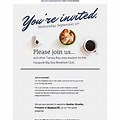 Event Invitation Email Sample to Customers