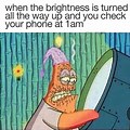 Extremely Bright Screen Meme