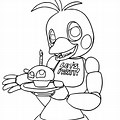F-NaF Coloring Pages Chica