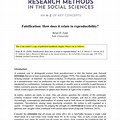 Falsification Research Example