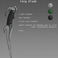 Fang Blade Sword