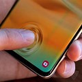 Fingerprint Sensor On Samsung Galaxy S10