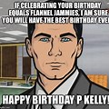 Flannel Happy Birthday Meme