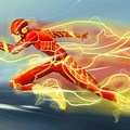 Flash Running Wallpaper Cartoon