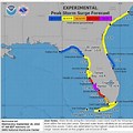 Florida Hurricane Storm Surge Map