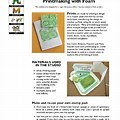 Foam Printmaking Lesson Plans