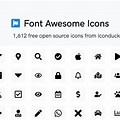 Font Awesome Icons Full Screen