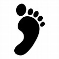 Foot Symbol Clip Art