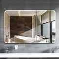 Frameless Bathroom Vanity Mirrors