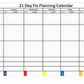 Free 21 Day Calendar