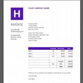 Free Invoice Template Affinity Publisher