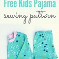 Free Kids Pajama Pattern