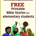 Free Printable Bible Story Booklets