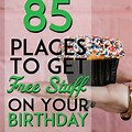 Free Stuff On Your Birthday