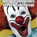 Friendly Boss Clown Meme