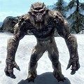 Frost Troll From Skyrim Back and Front