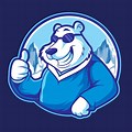 Fun Bear Mascot Logo