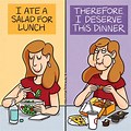 Funny Cartoons Eating Food