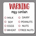 Funny Food Warning Labels