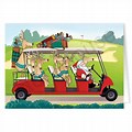 Funny Golf Cart New Year