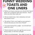 Funny Wedding Witness Speech