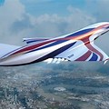 Futuristic Flying Aircraft