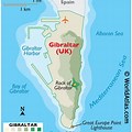 Gibraltar Spain Map