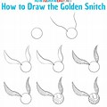 Golden Snitch Easy to Draw