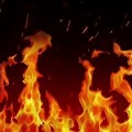 Graphic Design Fire Animated Background