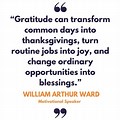 Gratitude Work Quotes
