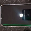 Green Line with Black Screen iPhone