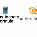 Gross Compensation Income Formula