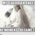 Guardian Angel Meme in an ATM Machine