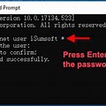 HP Command Prompt Codes for Windows 10 Bypass Password