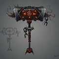 Hammer Weapon Concept Art