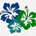 Hawaiian Flower Cluster SVG