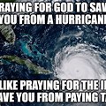 Holy Shit Hurricane Meme