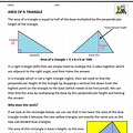 Horizontal Width of Triangle