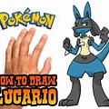 How to Draw Pokemon Lucario and Dragonite